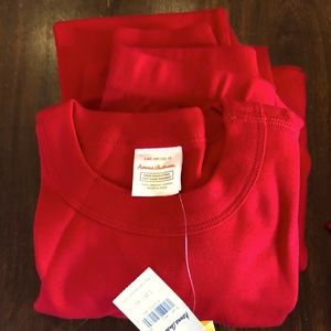 Red hanna Anderson PJs Kids size 5